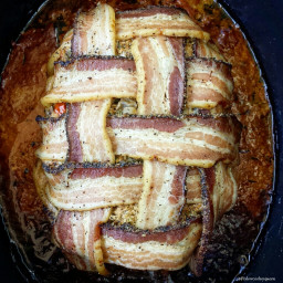 Crock-Pot Bacon Wrapped Meatloaf