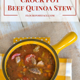 Crock Pot Beef Quinoa Stew