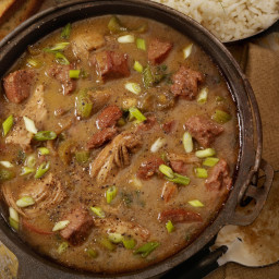 Crock Pot Chicken and Sausage Gumbo