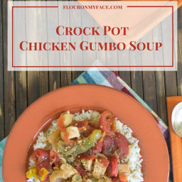 Crock Pot Chicken Gumbo Soup