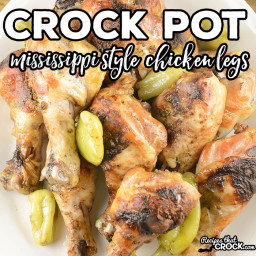 Crock Pot Chicken Legs {Mississippi Style}