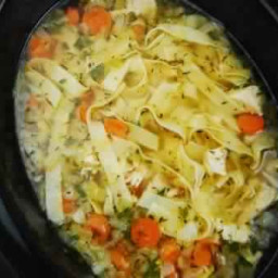 Crock Pot Chicken Noodle Soup Recipe