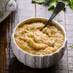 Crock Pot Chicken, Rice & Mushroom Soup