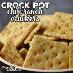 Crock Pot Chili Ranch Crackers