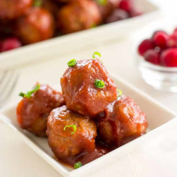 Crock Pot Cranberry Meatballs