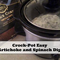 Crock-Pot Easy Artichoke and Spinach Dip Recipe