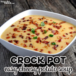 Crock Pot Easy Cheesy Potato Soup