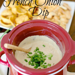 Crock Pot French Onion Dip