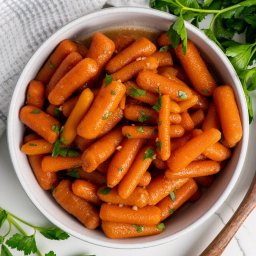 Crock Pot Glazed Carrots