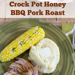 Crock Pot Honey BBQ Pork Roast