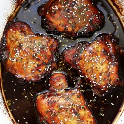 Crock Pot Honey-Garlic Chicken