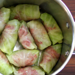 Crock Pot Hungarian Stuffed Cabbage Rolls With Sauerkraut