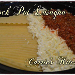 Crock pot Lasagna