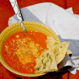 Crock Pot Leftover Lasagna Soup