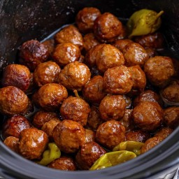 Crock Pot Mississippi Meatballs