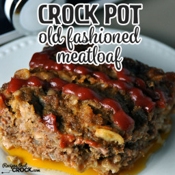 Crock Pot Old Fashioned Meatloaf