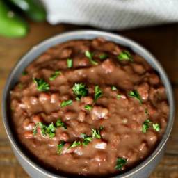 Crock Pot Refried Beans
