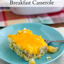 Crock Pot Sausage Breakfast Casserole