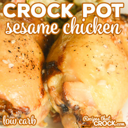 Crock Pot Sesame Chicken Recipe