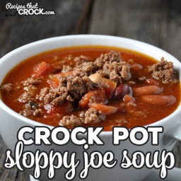 Crock Pot Sloppy Joe Soup