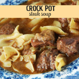 Crock Pot Steak Soup