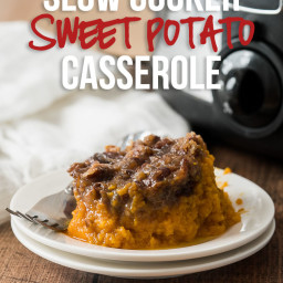 Crock Pot Sweet Potato Casserole