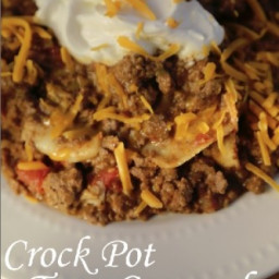 Crock Pot Taco Casserole Recipe