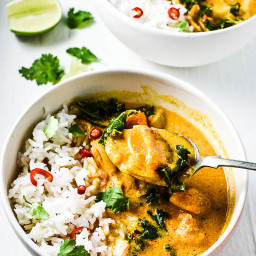 Crock Pot Thai Chicken Curry