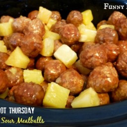 Crock Pot Thursday: Easy Sweet and Sour Meatballs