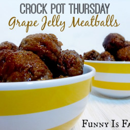 Crock Pot Thursday: Grape Jelly Meatballs