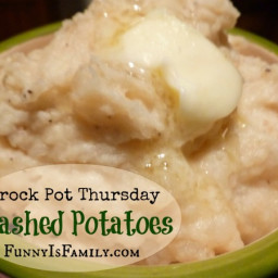 Crock Pot Thursday: Slow Cooker Mashed Potatoes