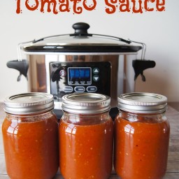 Crock-Pot Tomato Sauce