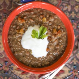 Crock Pot Tunisian Lentil Stew