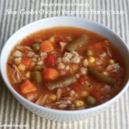 Crock Pot Turkey Vegetable Soup with Barley Recipe