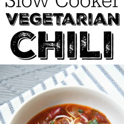 Crock Pot vegetarian chili