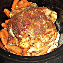 Crock Pot Whole Chicken 