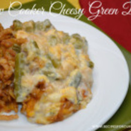 Crock-Pot Cheesy Green Beans-Recipe