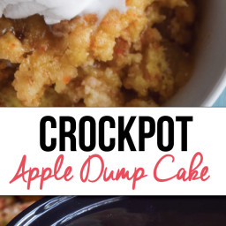 Crockpot Apple Dump Cake