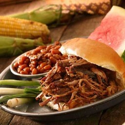 Crockpot BBQ Beef Sandwich