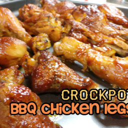 Crockpot BBQ Chicken Legs