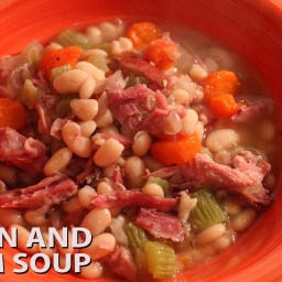 Crockpot Bean and Ham Soup