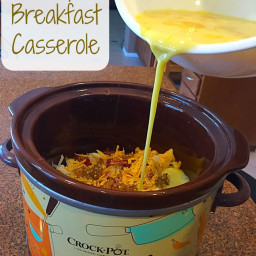 Crockpot Breakfast Casserole Recipe