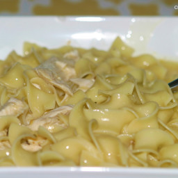 Crockpot Chicken and Noodles (Comfort Food at it's Best)