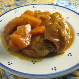 Crockpot Chicken and Sweet Potatoes