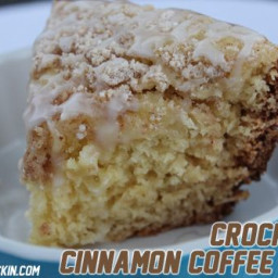 Crockpot Cinnamon Coffee Cake