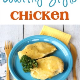 Crockpot Country Style Chicken Recipe!
