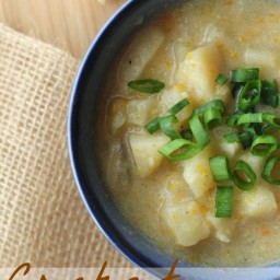 Crockpot Creamy Potato Soup Recipe
