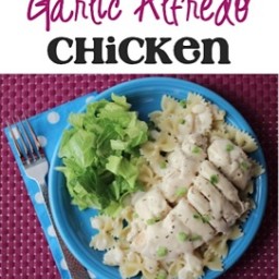 Crockpot Garlic Alfredo Chicken Recipe