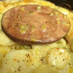 Crockpot Ham and Potatoes