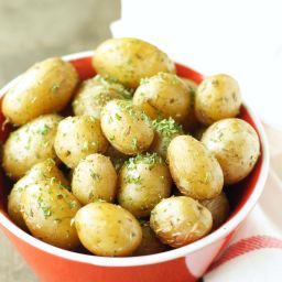 Crockpot Herbed Baby Potatoes